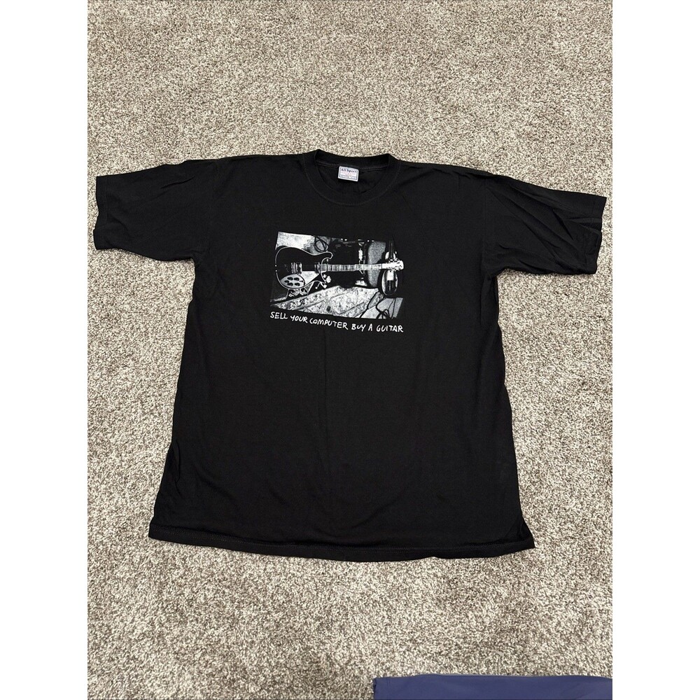 Vintage Tom Petty Sell Your Computer Buy A Guitar T-Shirt Men’s Size XL Pristine